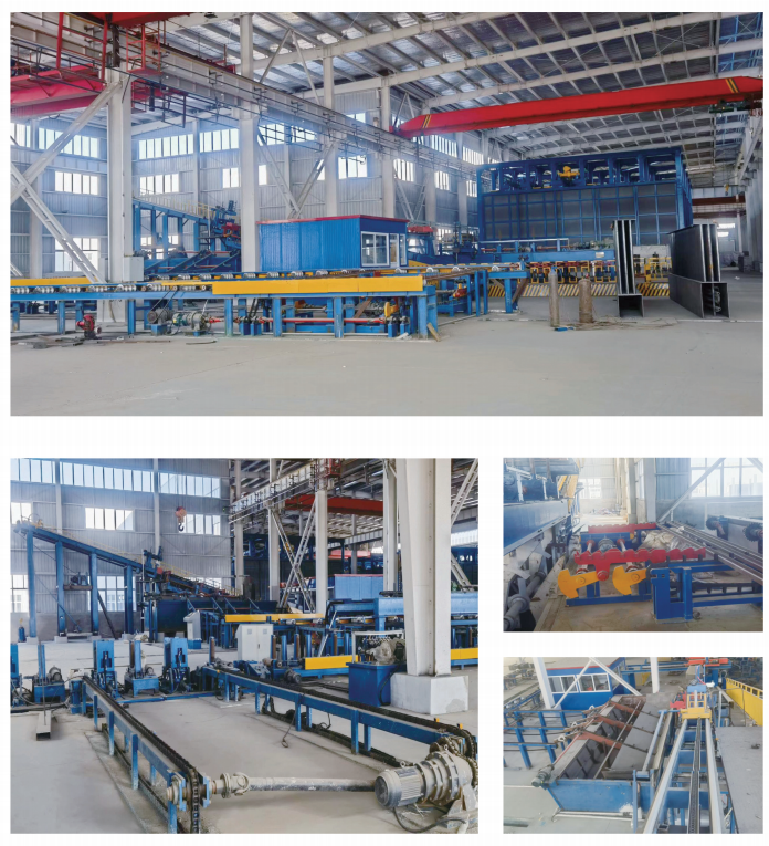 鋼管吹鍍生產(chǎn)線